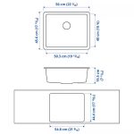 Kilviken Sink 22x18