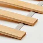 Malm High bed frame/2 storage boxes